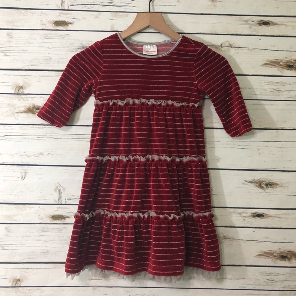 Hanna Anderson Girls Dress / Size 110 (4/6)